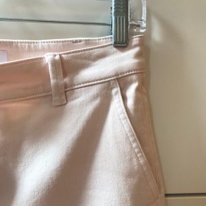 Everlane wide leg crop pants in light pink!!